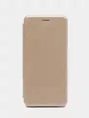 Золотой чехол-книжка для Honor 9X Pro / Huawei Y 9 s / Huawei P Smart Pro / Хонор 9х pro, экокожа