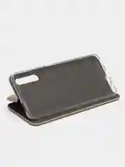 Золотой чехол-книжка для Honor 9X Pro / Huawei Y 9 s / Huawei P Smart Pro / Хонор 9х pro, экокожа
