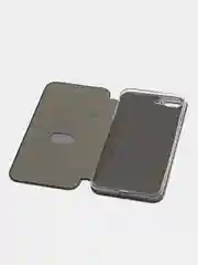 Черный чехол-книжка для iPhone 7 Plus, iPhone 8 Plus, iPhone 7Plus, iPhone 8Plus экокожа