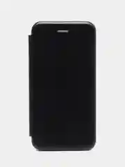 Черный чехол-книжка для iPhone 7 Plus, iPhone 8 Plus, iPhone 7Plus, iPhone 8Plus экокожа