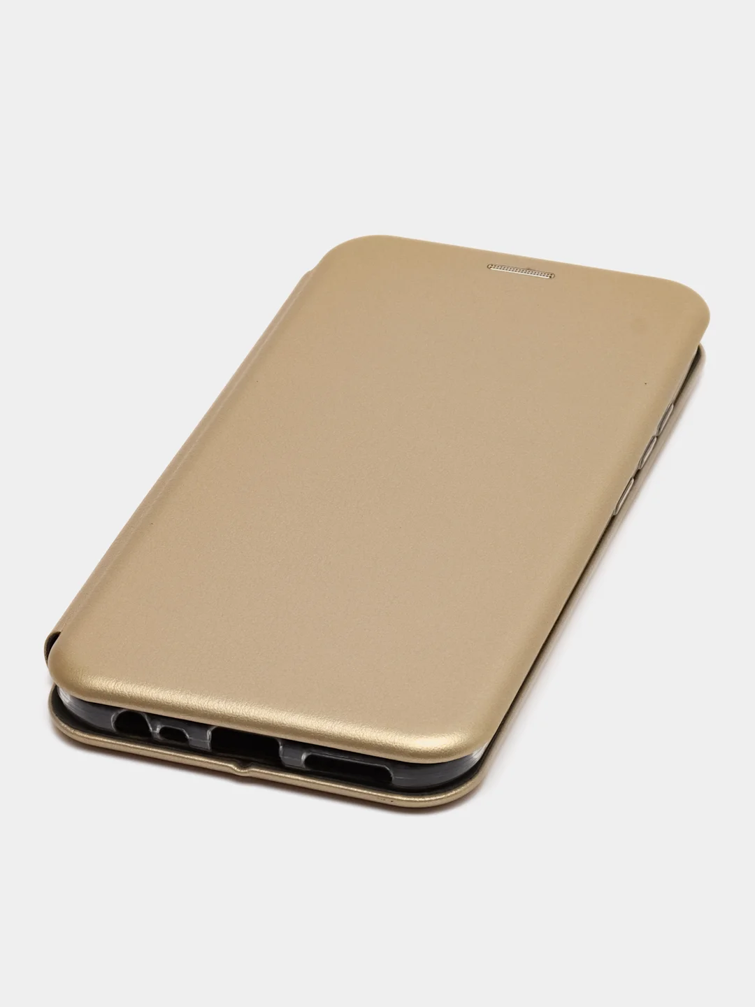 Золотой чехол-книжка для Xiaomi Redmi 8a / Xiaomi Redmi 8 A / 8A / Сяоми редми 8 А / 8А, экокожа