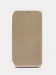Золотой чехол-книжка для Xiaomi Redmi 8a / Xiaomi Redmi 8 A / 8A / Сяоми редми 8 А / 8А, экокожа