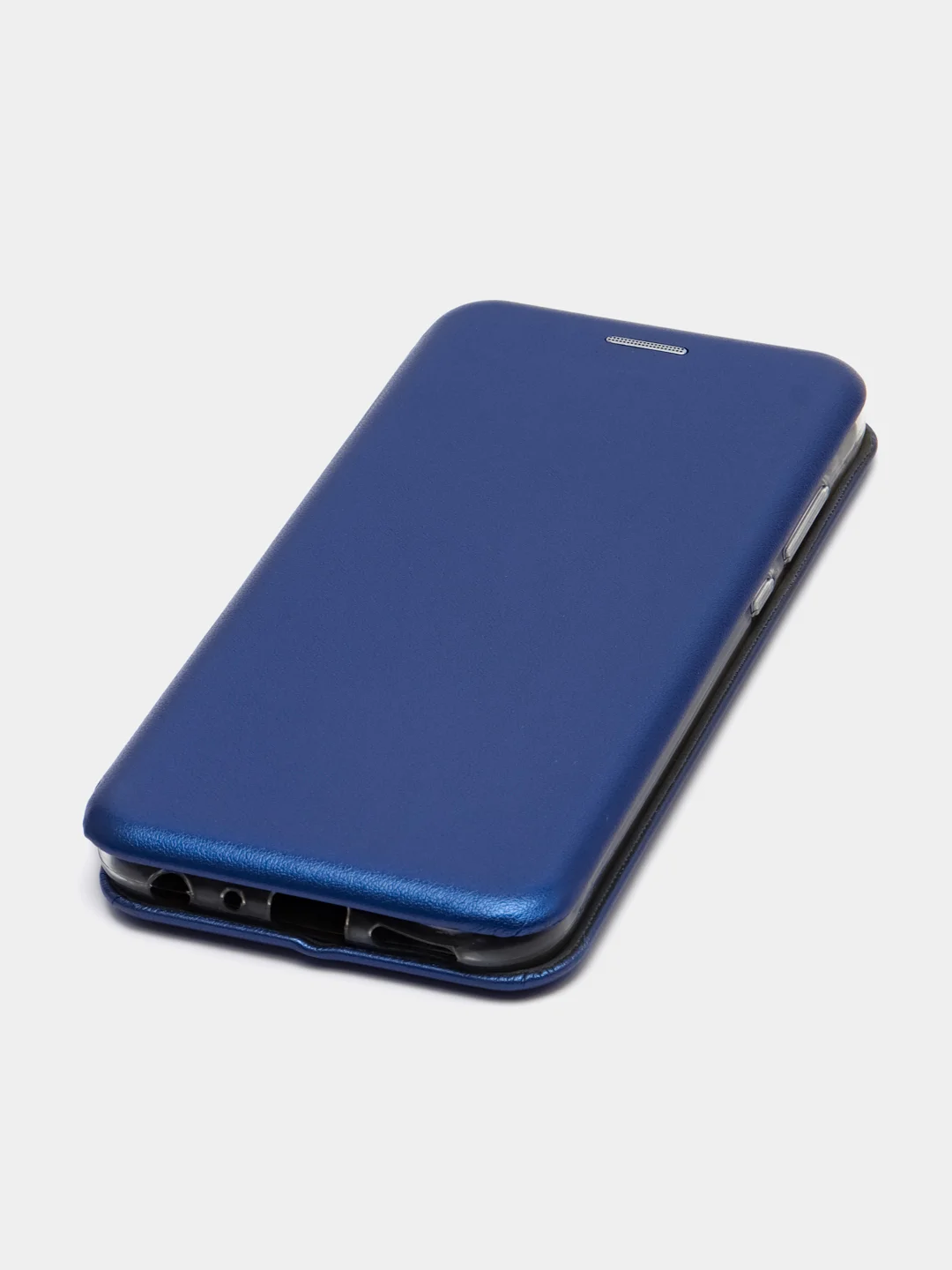 Синий чехол-книжка Huawei Honor 9 Lite, Хуавей Хонор 9 лайт, 9Lite, 9 лайт, экокожа