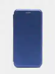 Синий чехол-книжка Huawei Honor 9 Lite, Хуавей Хонор 9 лайт, 9Lite, 9 лайт, экокожа