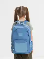 Серебряный рюкзак школьный