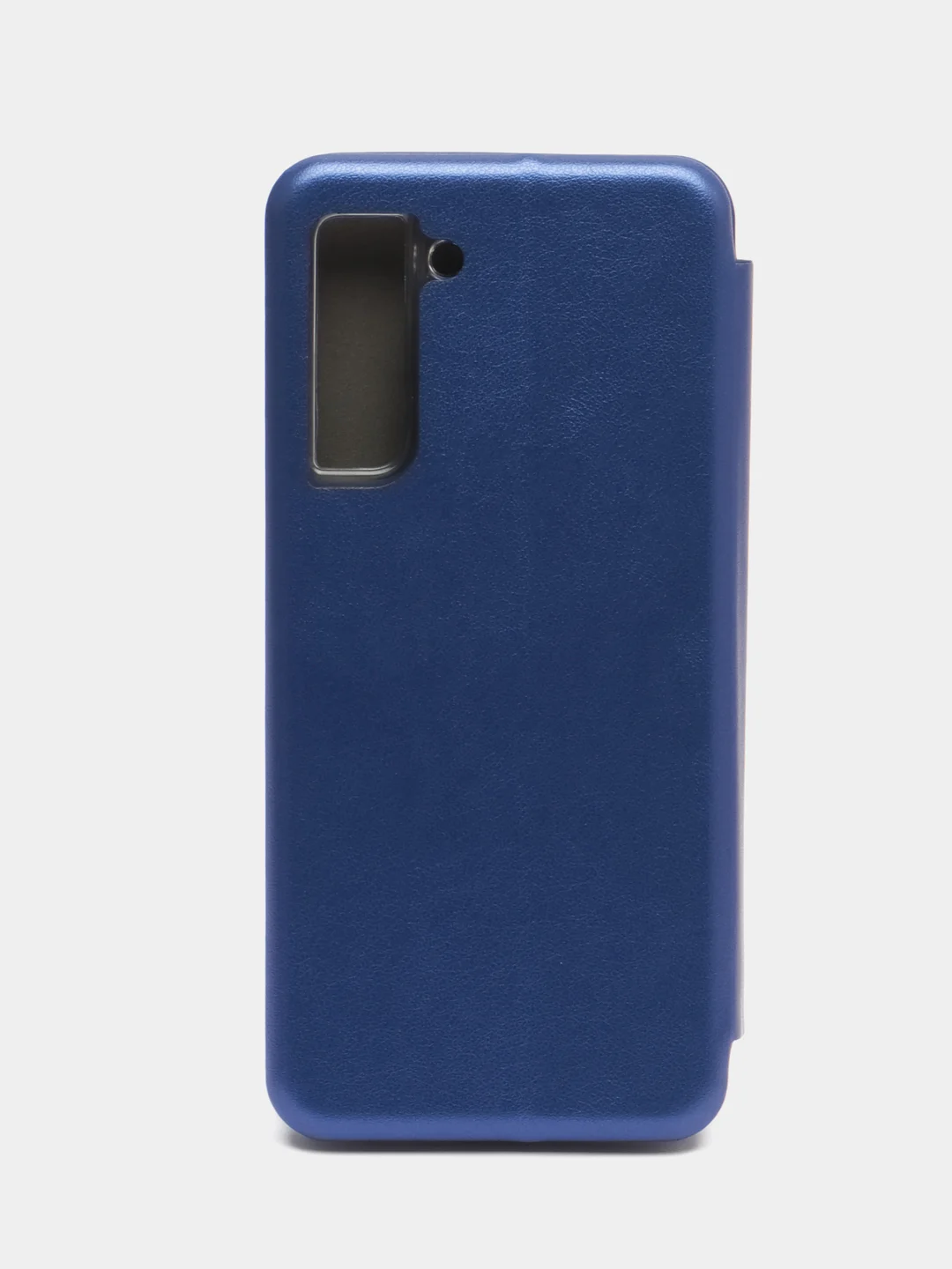 Синий чехол-книжка для Samsung S21 FE / S 21 FE / S21FE, экокожа