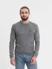 Серый металлик джемпер