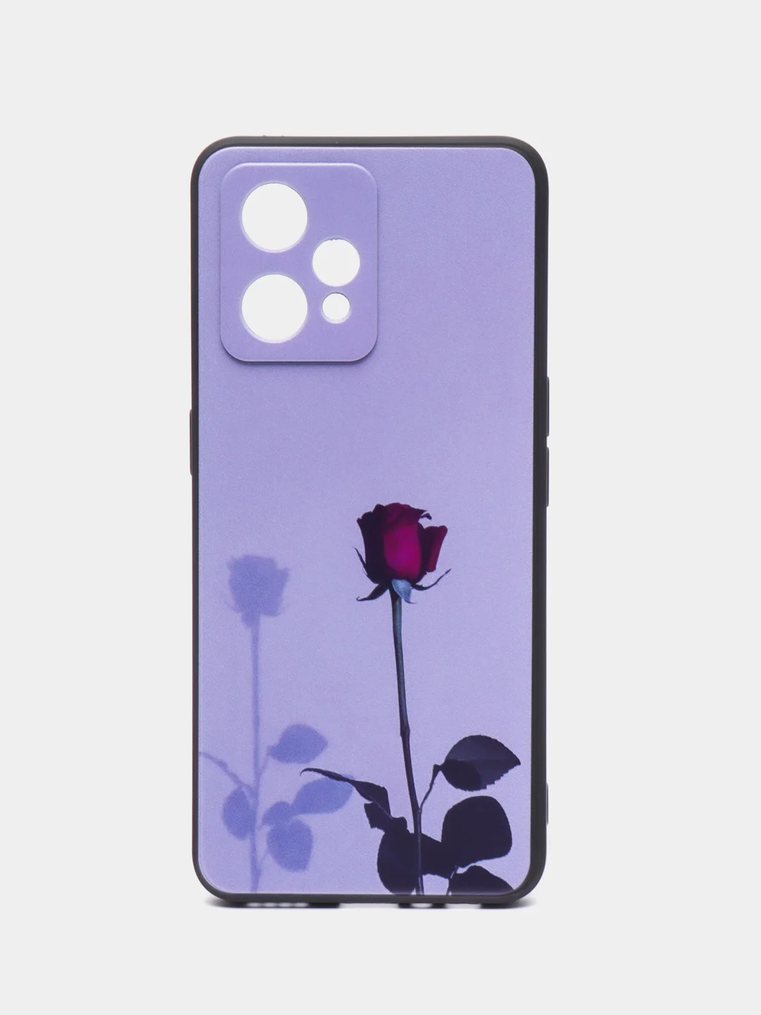 Серебряный силиконовый чехол для Realme 9 Pro Plus / Realme 9 4G, с принтом, с рисунком