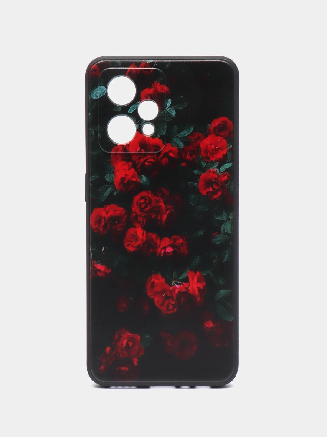 Оранжевый силиконовый чехол для Realme 9 Pro Plus / Realme 9 4G, с принтом, с рисунком