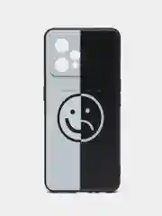 Золотистый хаки силиконовый чехол для Realme 9 Pro Plus / Realme 9 4G, с принтом, с рисунком
