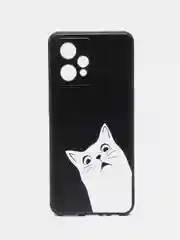 Бронзовый силиконовый чехол для Realme 9 Pro Plus / Realme 9 4G, с принтом, с рисунком