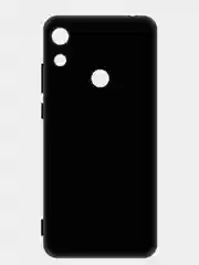 Чехол силиконовый для Honor 8A, 8A Pro, Huawei Y6 2019, Y6s накладка бампер черный LuxCase