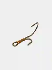 Двойник живцовый для кружков разноуровневый CARBON HOOKS , для зимней рыбалки, жерлиц