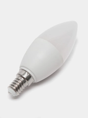 Лампа светодиодная OSRAM Base, теплый белый свет, 560 лм, 6,5 Вт, 3000К, E14, колба B