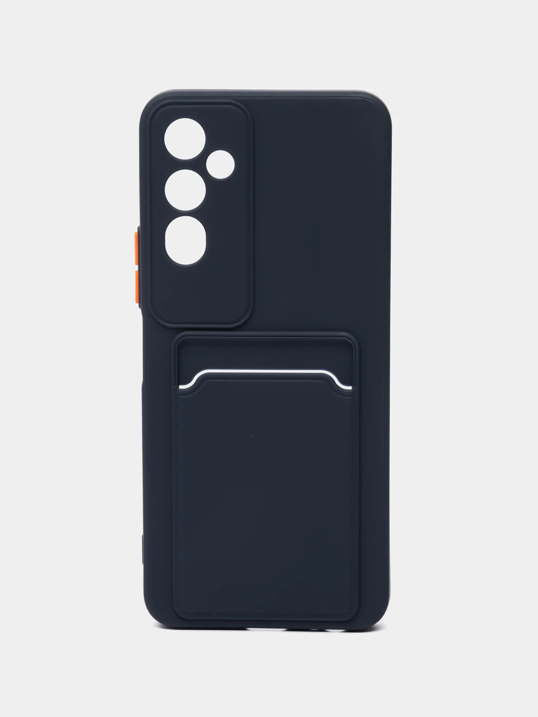 Морской силиконовый чехол для Tecno POVA Neo 2 (Техно Пова Нео 2), прозрачный с карманом для карт