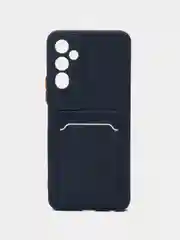 Морской силиконовый чехол для Tecno POVA Neo 2 (Техно Пова Нео 2), прозрачный с карманом для карт