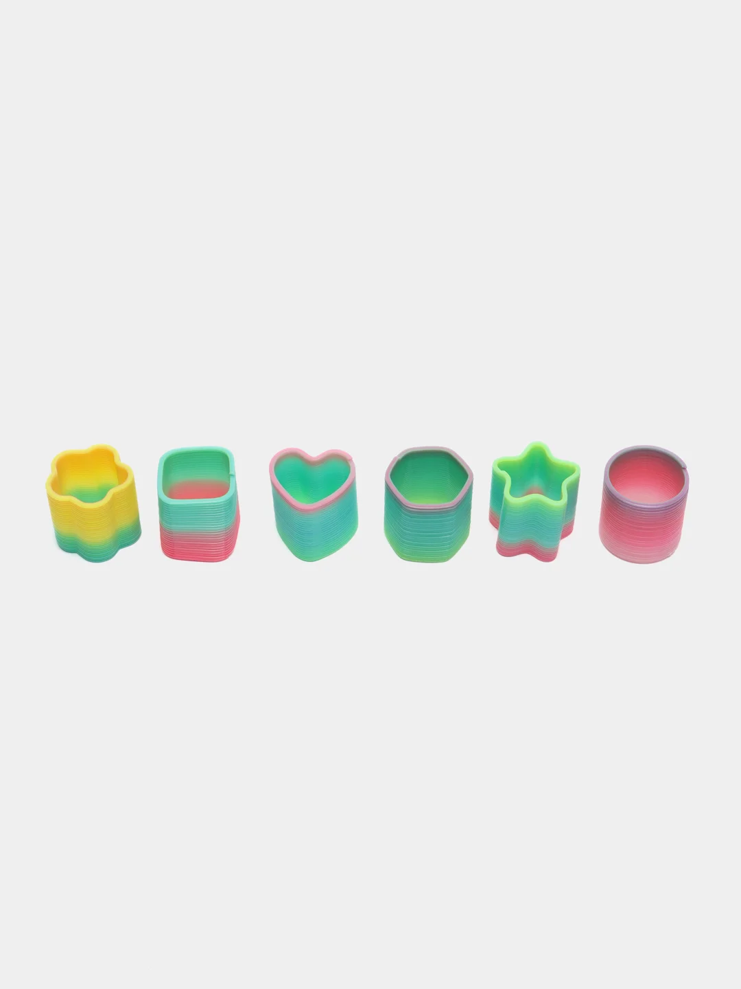 Золотой игрушка пружинка-слик "Радуга"