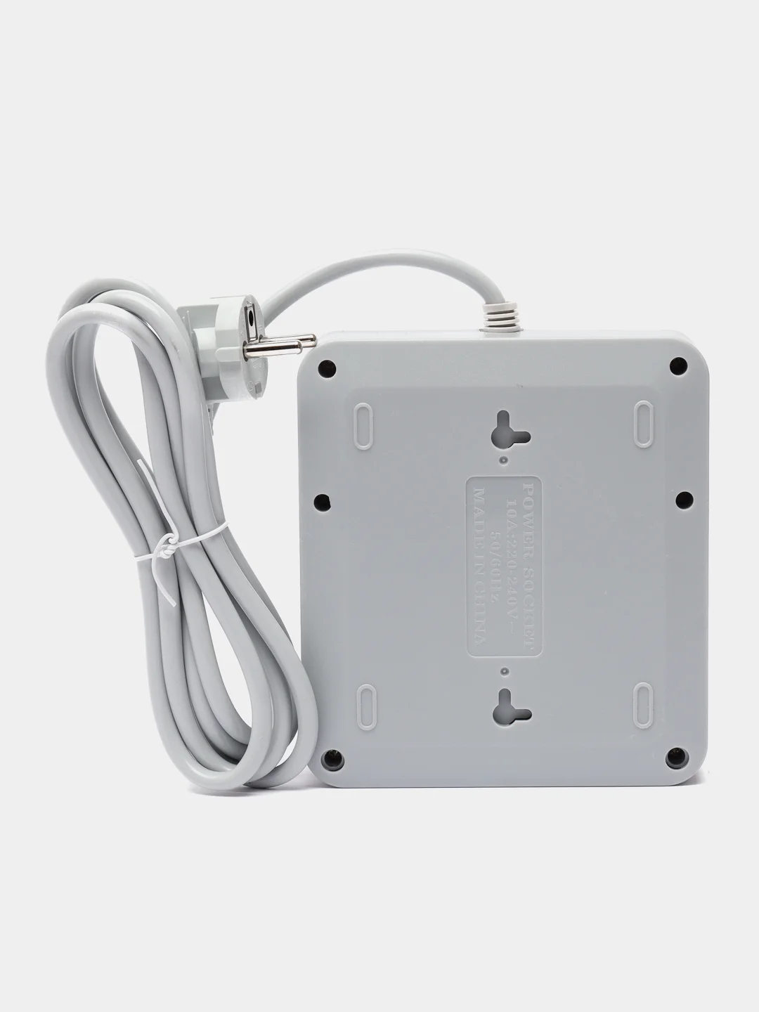 Черный фильтр удлинитель с USB и Type C разъемами, сетевой