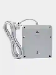 Черный фильтр удлинитель с USB и Type C разъемами, сетевой