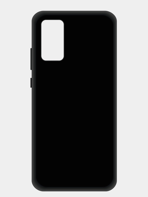 Чехол силиконовый для Honor 30s накладка бампер черный LuxCase