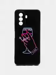 Голубой чехол Huawei Nova Y71 Y70 Y70 Plus с принтом с рисунком Хуавей Нова у70 у71