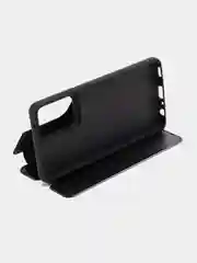 Фиолетовый чехол-книжка с прозрачным окном Samsung A01/A02/A10/A11/A20/A40/A50/A51/A52/A70/A71/A72