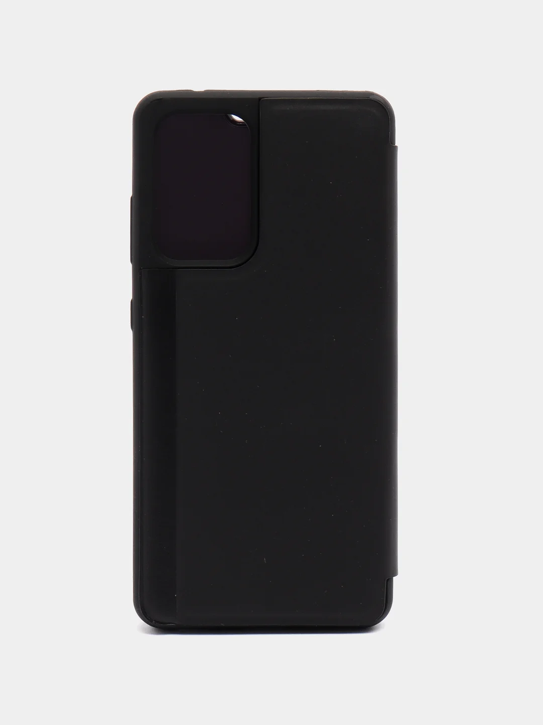 Фиолетовый чехол-книжка с прозрачным окном Samsung A01/A02/A10/A11/A20/A40/A50/A51/A52/A70/A71/A72