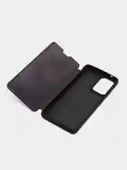 Фиолетовый чехол-книжка с прозрачным окном Samsung A01/A02/A10/A11/A20/A40/A50/A51/A52/A70/A71/A72