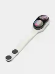 Белый магнитный брелок - игрушка антистресс Pop Puck "Поп Пак"