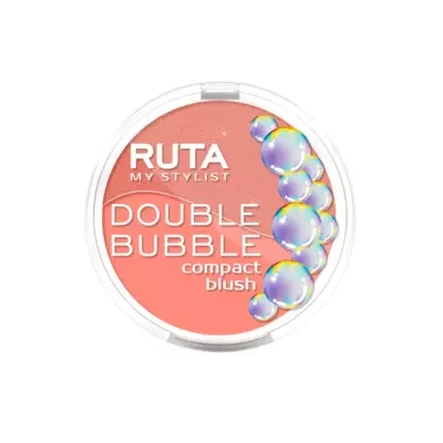 RUTA Компактные румяна двойные "DOUBLE BUBBLE"