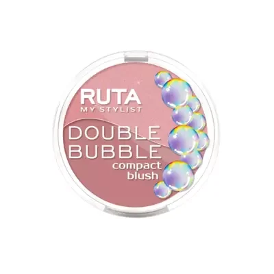 RUTA Компактные румяна двойные "DOUBLE BUBBLE"