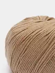 Бежевый пряжа Gazzal Baby Cotton, 5 мотков в комплекте, 40% акрил, 60% хлопок, 50 г, 165 м