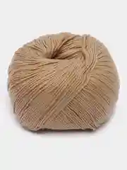 Бежевый пряжа Gazzal Baby Cotton, 5 мотков в комплекте, 40% акрил, 60% хлопок, 50 г, 165 м