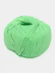 Зеленый пряжа Gazzal Baby Cotton, 5 мотков в комплекте, 40% акрил, 60% хлопок, 50 г, 165 м