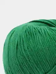 Зеленый пряжа Gazzal Baby Cotton, 5 мотков в комплекте, 40% акрил, 60% хлопок, 50 г, 165 м