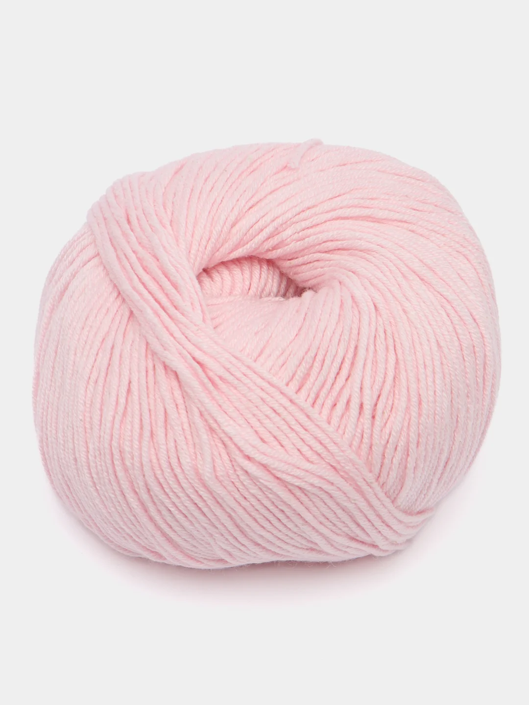 Розовый пряжа Gazzal Baby Cotton, 5 мотков в комплекте, 40% акрил, 60% хлопок, 50 г, 165 м