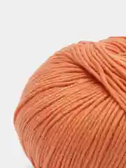 Светло-бежевый пряжа Gazzal Baby Cotton, 5 мотков в комплекте, 40% акрил, 60% хлопок, 50 г, 165 м