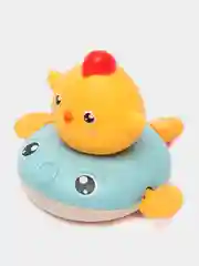 Голубой игрушка для ванны "Цыпленок", заводная игрушка для купания
