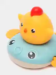 Голубой игрушка для ванны "Цыпленок", заводная игрушка для купания