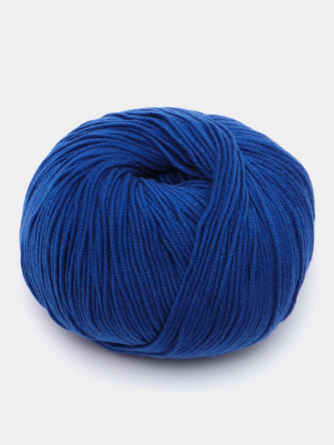 Синий пряжа Gazzal Baby Cotton, 5 мотков в комплекте, 40% акрил, 60% хлопок, 50 г, 165 м