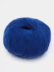 Синий пряжа Gazzal Baby Cotton, 5 мотков в комплекте, 40% акрил, 60% хлопок, 50 г, 165 м