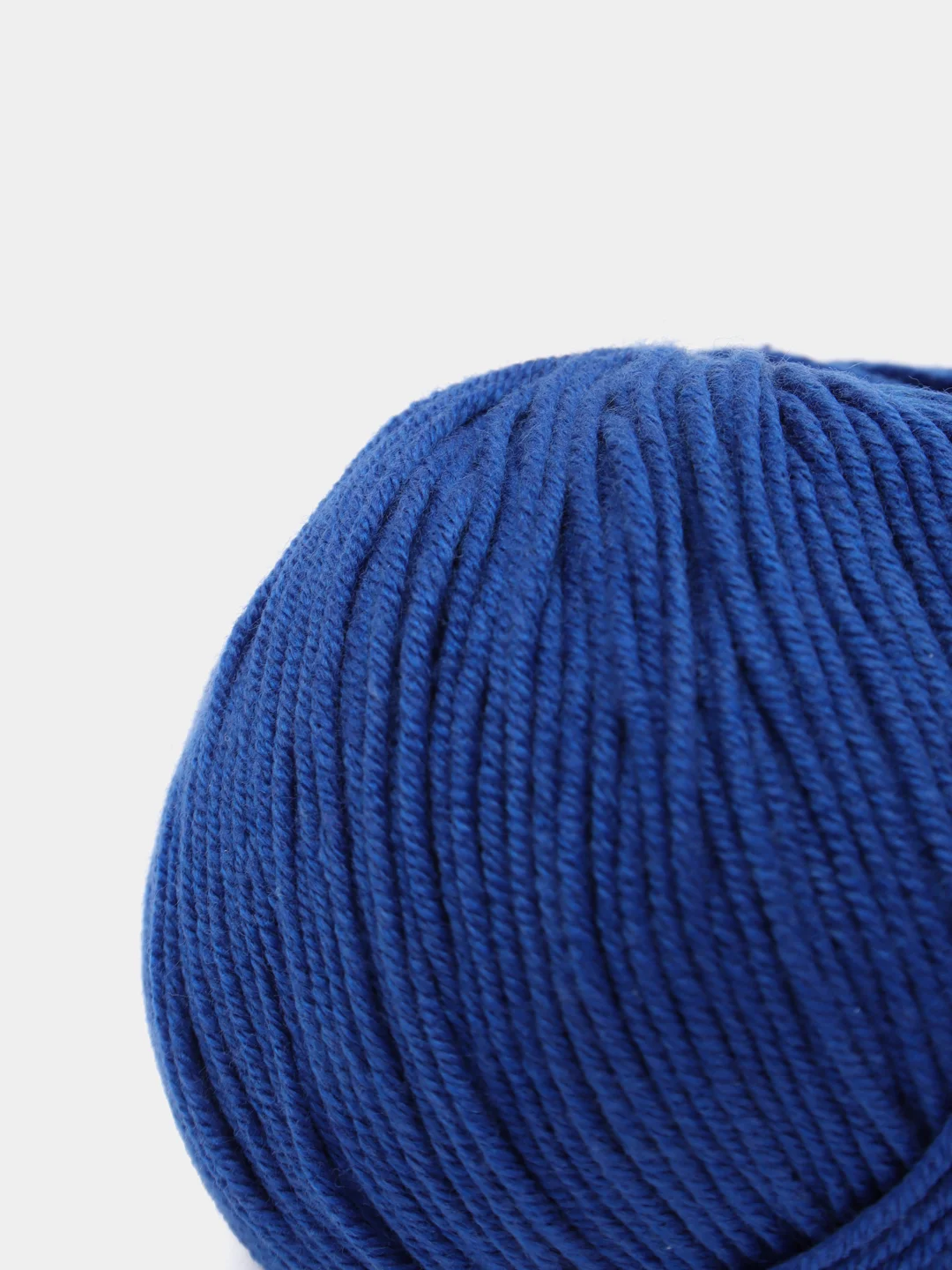 Синий пряжа Gazzal Baby Cotton, 5 мотков в комплекте, 40% акрил, 60% хлопок, 50 г, 165 м