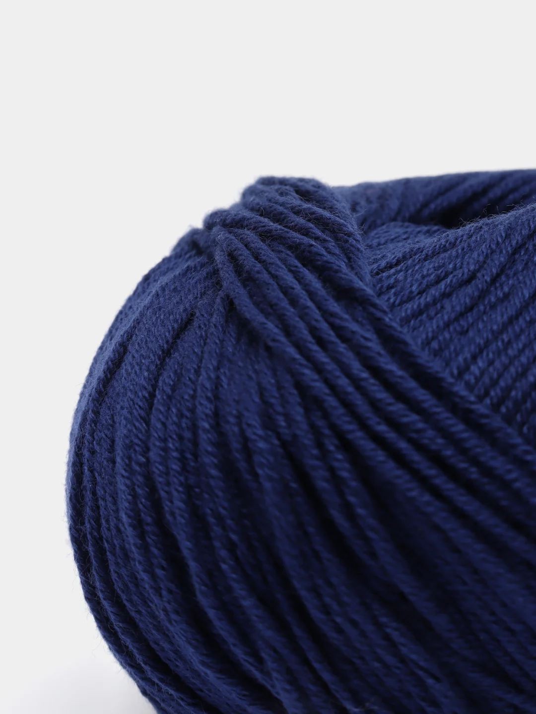 Темно-синий пряжа Gazzal Baby Cotton, 5 мотков в комплекте, 40% акрил, 60% хлопок, 50 г, 165 м