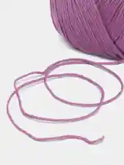 Фиолетовый пряжа Gazzal Baby Cotton, 5 мотков в комплекте, 40% акрил, 60% хлопок, 50 г, 165 м
