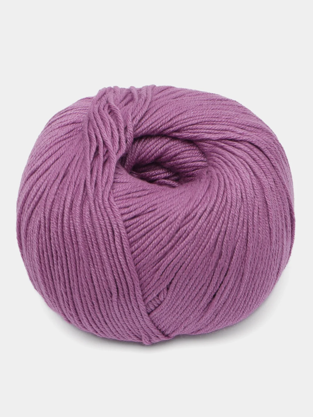 Фиолетовый пряжа Gazzal Baby Cotton, 5 мотков в комплекте, 40% акрил, 60% хлопок, 50 г, 165 м