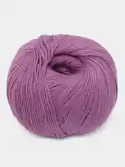 Фиолетовый пряжа Gazzal Baby Cotton, 5 мотков в комплекте, 40% акрил, 60% хлопок, 50 г, 165 м