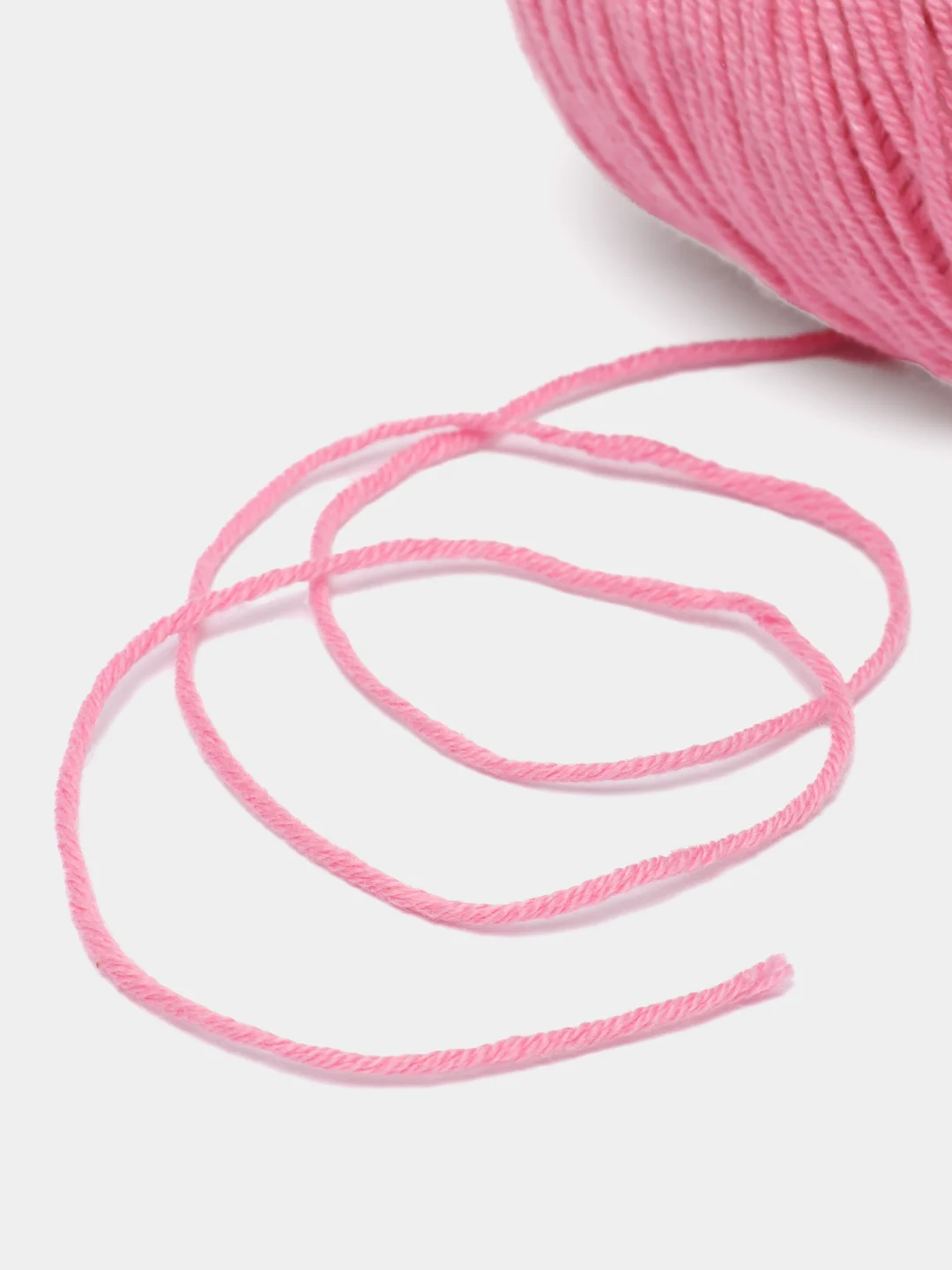 Фуксия пряжа Gazzal Baby Cotton, 5 мотков в комплекте, 40% акрил, 60% хлопок, 50 г, 165 м
