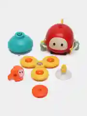 Красный игрушка на присоске/спинер/каталка/инерционная/грызунок/прорезыватель