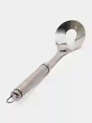 Серебряный ложка кулинарная для котлет, фрикаделек, фалафеля, тефтель