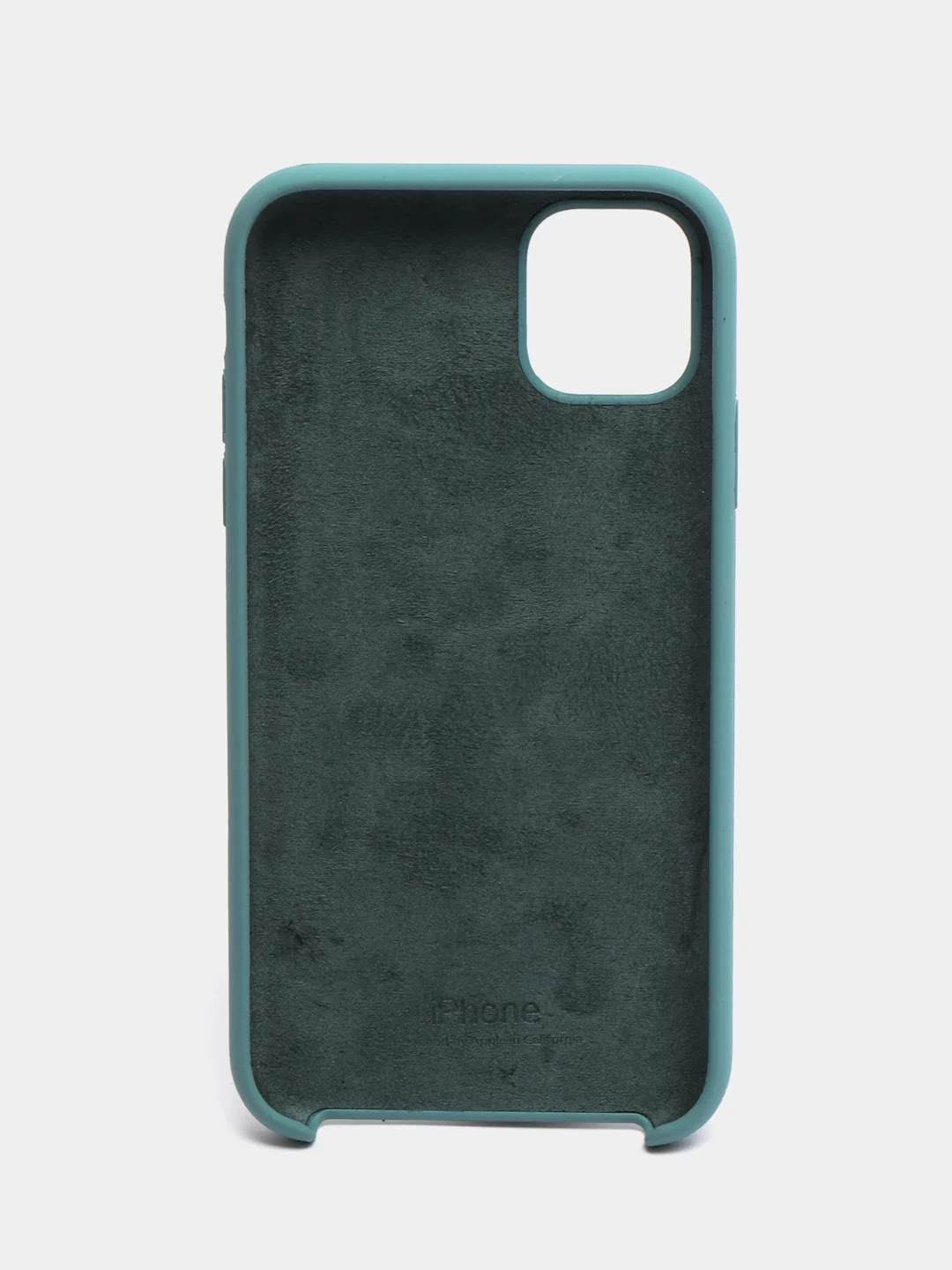 Зеленый чехол Silicone Case для iPhone 11